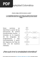 Teoria - Complejidad Ciclomatica