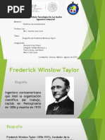 Frederick Winslow Taylor BIOGRAFIA