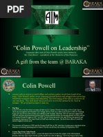 Collin Powell On Leadership