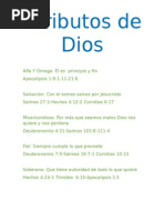 Atributos de Dios