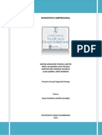 Proyecto Grupal Diagnostico Empresarial Segunda Entrega