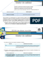 Actividad Diagnóstico de Cumplimiento de La Norma ISO 9001-2008