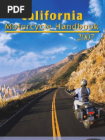 CA DMV Motorcycle Handbook