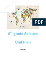 5th Grade Science Unit Plan - Biomes