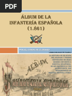 Album Infanteria Española 1861