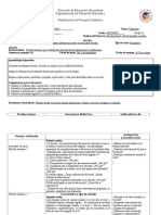 Proyecto 1 Estudio. Español 2 Yolanda Hoil 2015-2016 Esc. Sec. Gral. Luis H. Monsreal Oxté