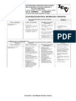 Estructura Curricular Educación Física