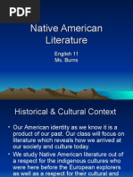 Native American Literature Presentation