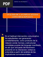 Análisis de Las Implicaturas II