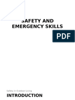 Safety and Emergency Skills