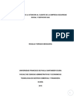 Servcio Al Cliente Seguridad Social y Servicio S.a.S.