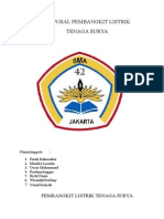 Proposal Pembuatan Pembangkit Listrik Tenaga Surya (ELEKTRO)