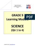 K-12 Science Curriculum As of December 2013