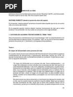 2.1.1. - Lectura de Algunos Textos Sobre El Tema 'Vida'