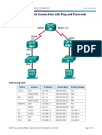 8.3.2.7 Lab - Testing Network Connectivity With Ping and Traceroute