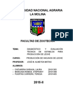 Instalaciones de Vacunos Leche en Una Crianza Intensiva de Ganado Estabulado