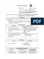 Plan de Área - Cuarto Período - 2015