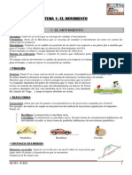 TEMA 1 - El Movimiento