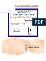 Informe Practica Ley de Ohm