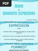 Idioms