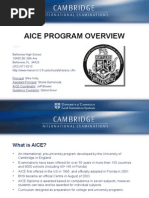 2015 Aice Info Night