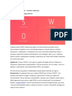 Análise SWOT - Projeto de Pesquisa