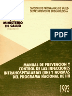 Manual de Prevencion Control de Las Infecciones Intrahospitalarias