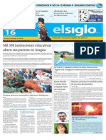 Edición Impresa El Siglo 16-09-2015