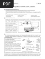 Electrohydraulic Proportional Controls: User's Guidelines: A Due Stadi, Pilotate, Dimensioni ISO/Cetop 07 e 08