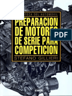 Preparación de Motores de Serie para Competición - Stefano Gillieri