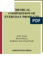 Chemical Composition of Everyday Products