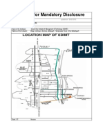 Format For Mandatory Disclosure: Location Map of Sdimt