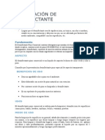 Elaboración de Desinfectante de Pino