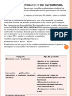 Estado de Evolucion de Patrimonio