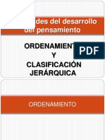 Ordenamiento y Clasificacion Jerarquica