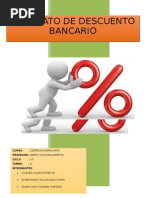 El Contrato de Descuento Bancario ...