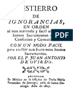 Destierro de Ignorancias-Antonio de Oviedo PDF