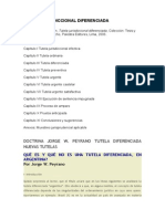 Tutela Jurisdiccional Diferenciada