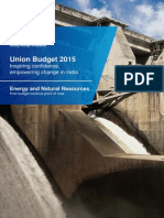 KPMG Union Budget Energy and Natural Resources PoV 2015