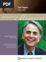 Carl Sagan: A Biographical Memoir by David Morrison