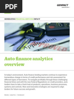 Auto Finance Analytics