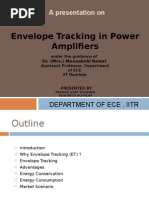 Envelope Tracking in Power Amplifiers