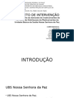 Projeto de Intervenção