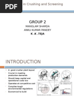 Interfacing in Crushing and Screening Plants