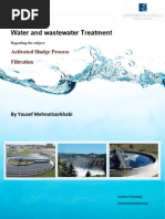 Activated Sludge Process and Filtration (Wastewater)