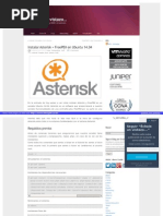 Instalar Asterisk Freepbx en Ubuntu 14 - 04