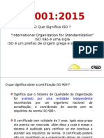 Apresentação Iso 9001 2015