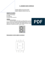 7 Segment Intterface