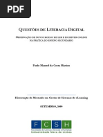 Questões de Literacia Digital