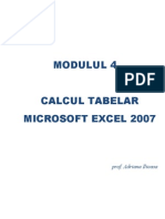 Curs M4 Excel 2007